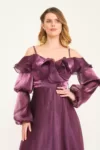 murdum-balon-kollu-firfirli-abiye-elbise-18377
