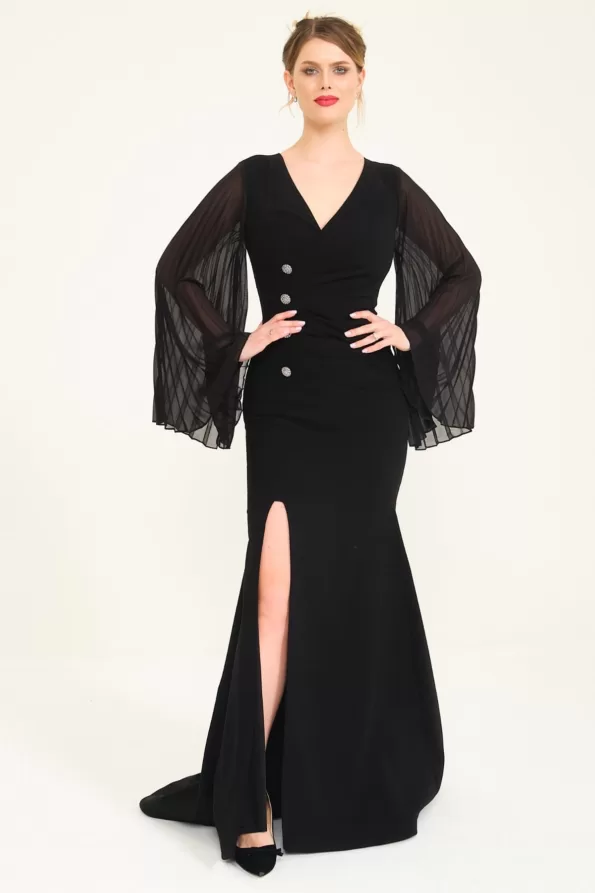siyah-kollari-piliseli-balik-abiye-elbise-18402