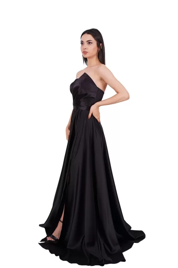 siyah-yirtmacli-saten-abiye-elbise-3677