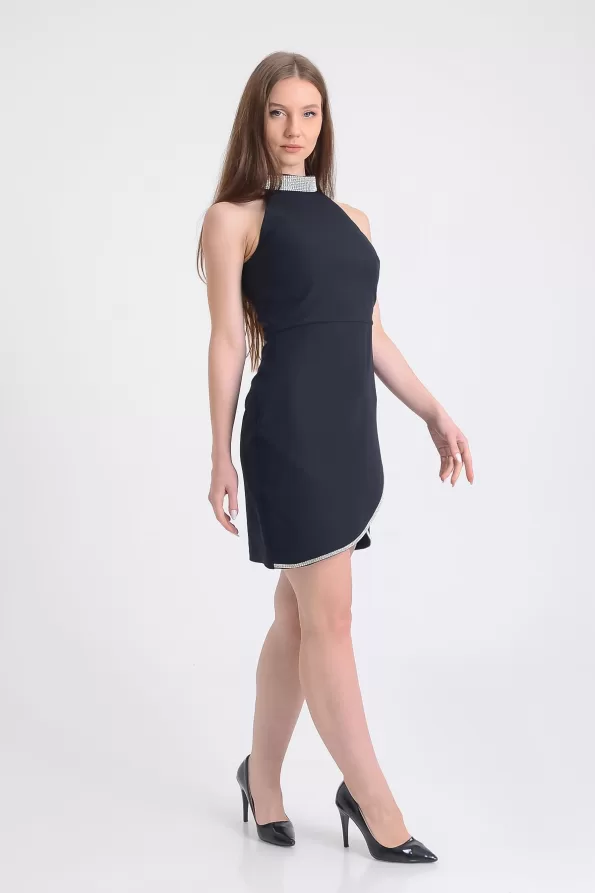 siyah-tas-detayli-elbise-22995